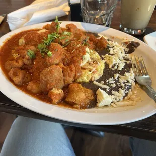 Chicharron Omelete