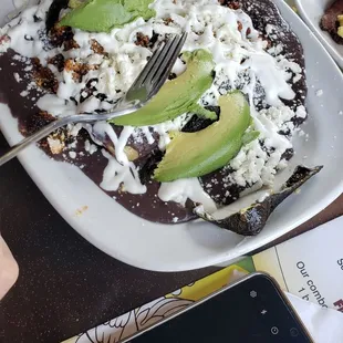 Enfrijoladas