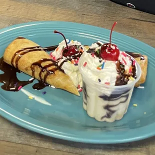 Birthday celebration! Tasty cream cheese in the middle!