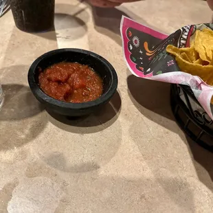 Chops and salsa!! A mist!!