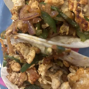 Chicken tacos