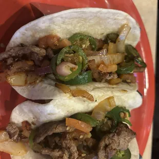 Steak tacos
