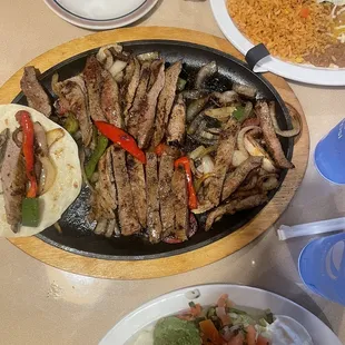 Fajitas for 2.