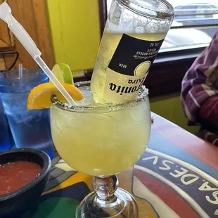 Beer margarita