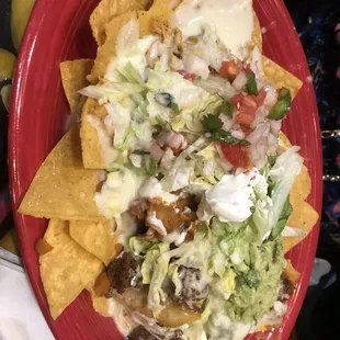 Beef Nachos Supreme