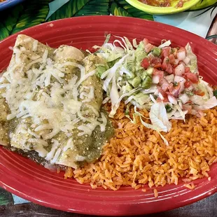 Enchiladas Verdes