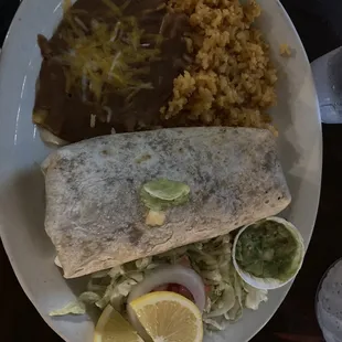 Veggie burrito