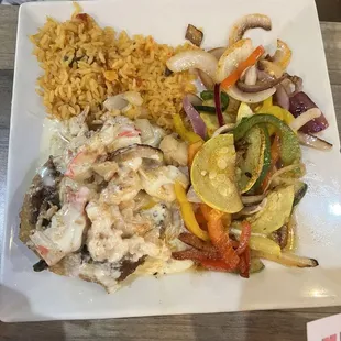 Poblano seafood