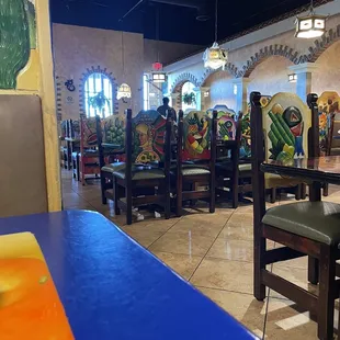 Inside of restaurant