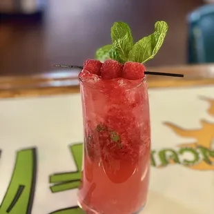 Raspberry mijito