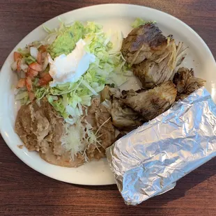 Carnitas (without rice).