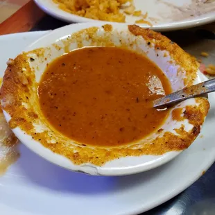 Diablo sauce- I always ask for some on the side