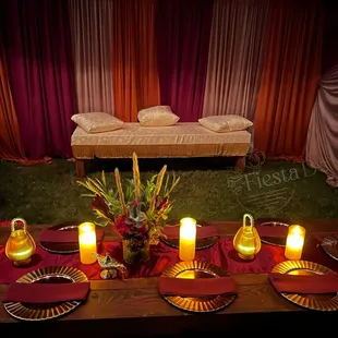 Moroccan theme birthday party