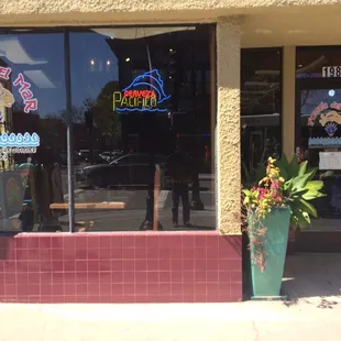 New facade.  Miss the old venue.