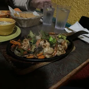 Shrimp Fajitas