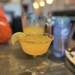 Spicy Mango Margarita    Premium Glass Margarita