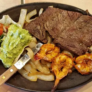 Fajita and Shrimp