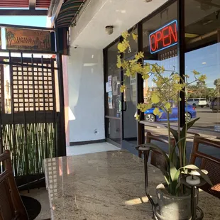 Patio area