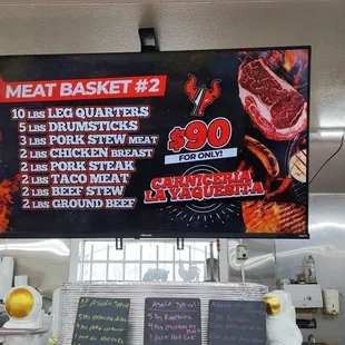 Meat Basket #2. 28 lbs of the meats. Amazing.