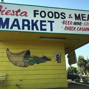 the front of the store