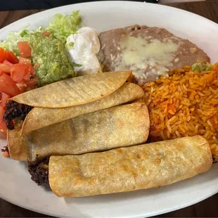 Shredded Beef Flautas
