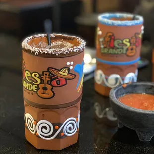 Happy Hour Margarita - these mugs go all the way to the bottom and they're not watered down.