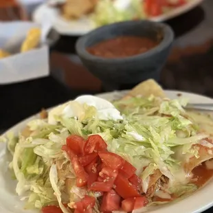 Enchiladas Rancheros - Chicken