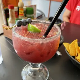 Blueberry margarita