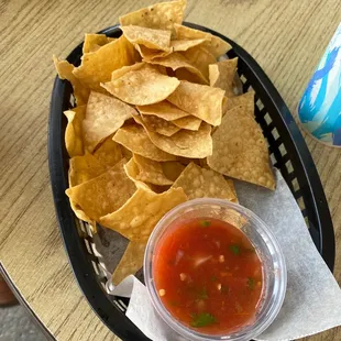 Free chips and salsa