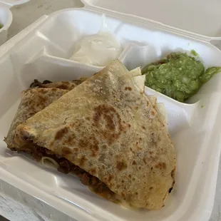 The other Quesadilla asada