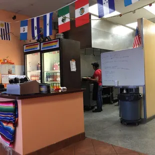Fiesta Grill. Order at the counter.
