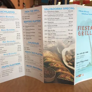 Menu 2018