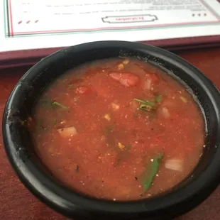 Salsa - it is chunky, brings the heat!