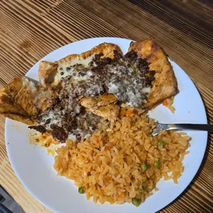 Chori Pollo with rice