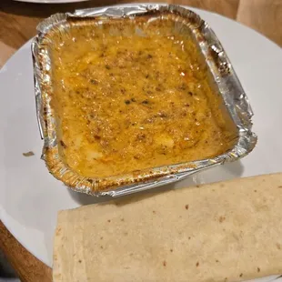 Queso fundido with chorizo