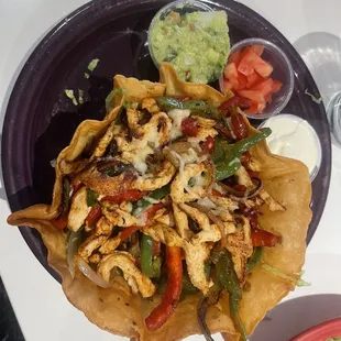 87. Fajita Taco Salad