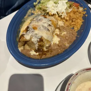 61. Seafood Chimichangas