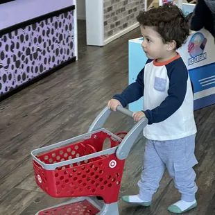 They have a grocery store