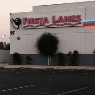 Front of the building