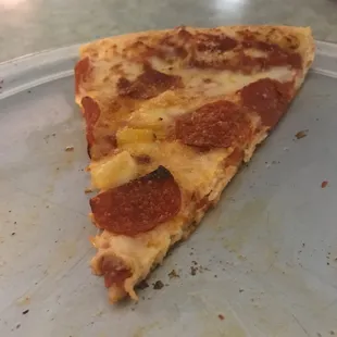 Pepperoni and pineapple