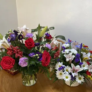 These are what my mom received, the little ones alright other than the white Easter basket.