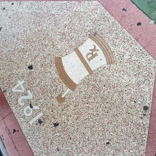 Apparently used to be a pharmacy as this is in the entryway. So cool!