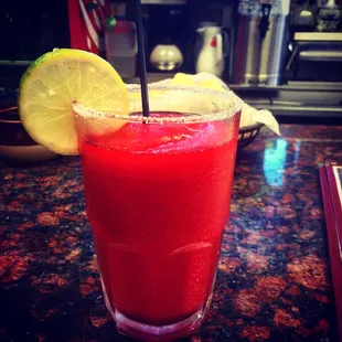 My generously portioned $2.25 margarita!