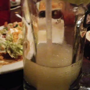 The margaritas are great, you actually taste the alcohol...really well!...2 max, one has me good!