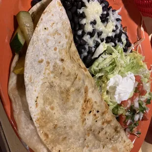 veggie quesadilla