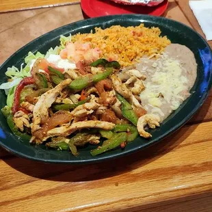 Lunch Special #14.  Chicken Fajita ($10.99)