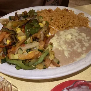 veggie fajita