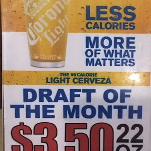 Great drink specials