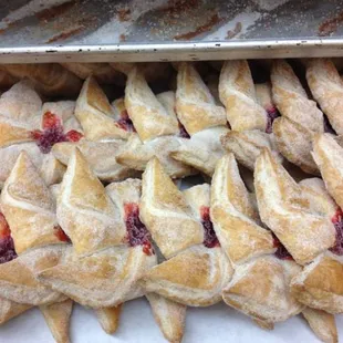 a variety of pastries