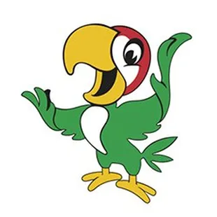 an image of a cartoon parrot